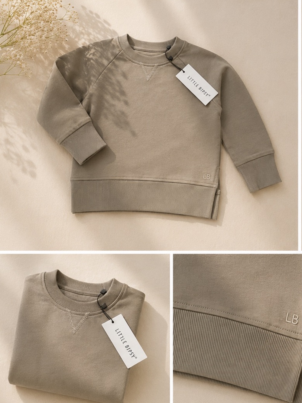 Little Bipsy Crewneck Pullover